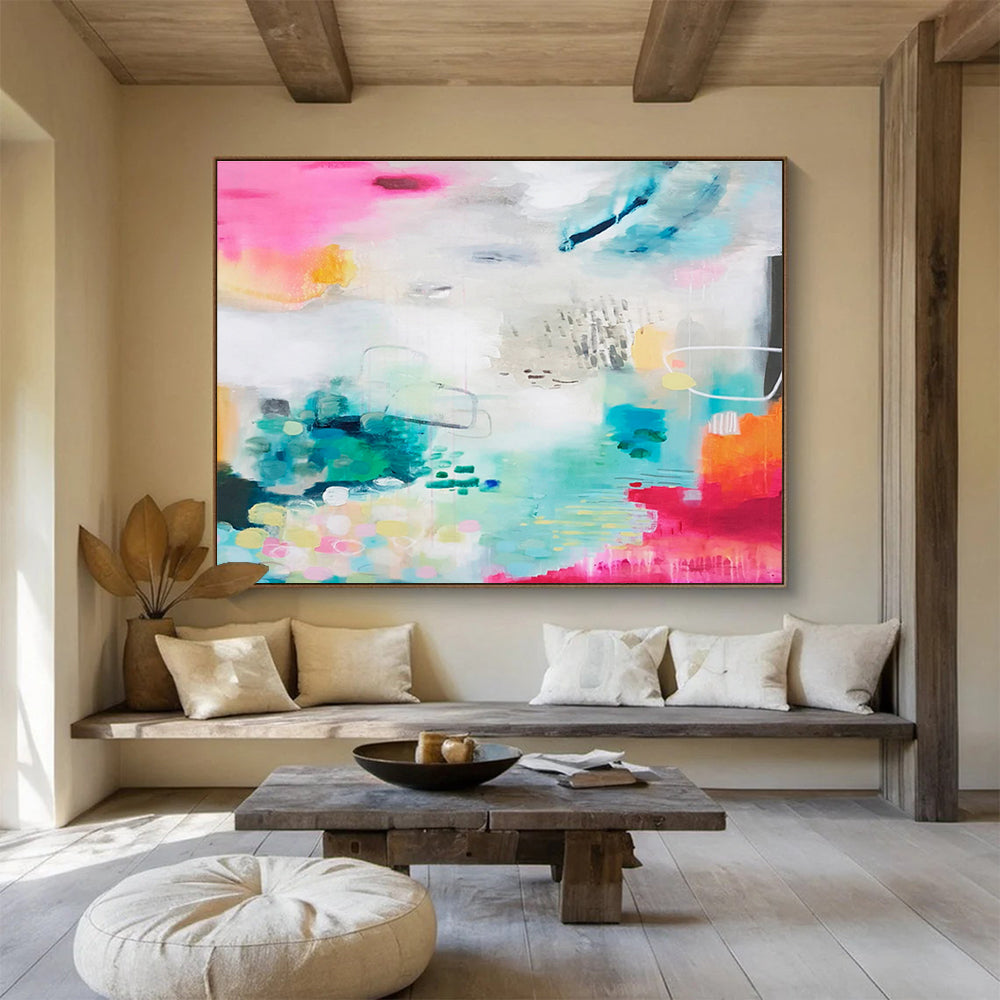 Custom - Designed Mural for Bedroom & Office DKH063