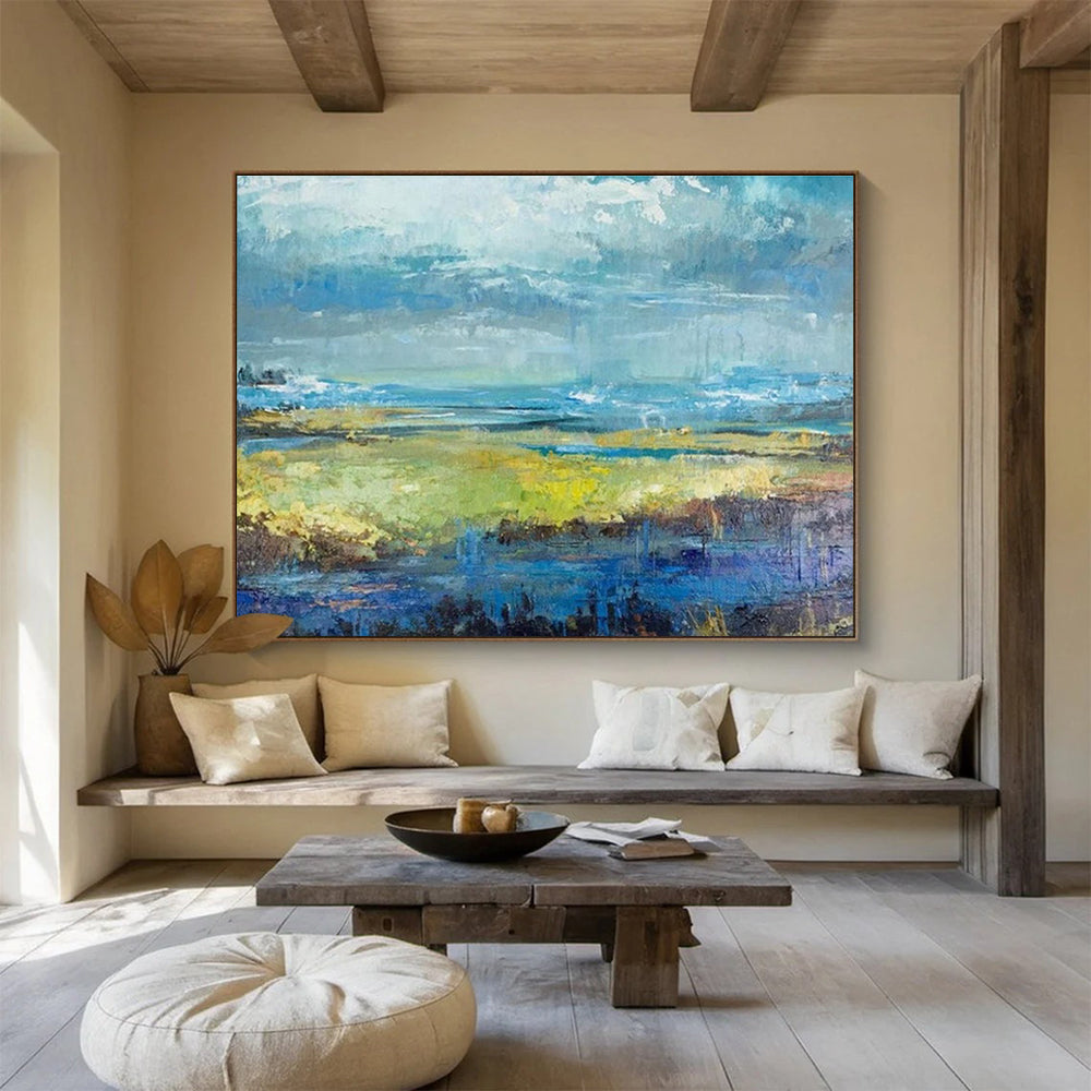 Ravishing Oversized Abstract Canvas for Living Room & Bar DKH190