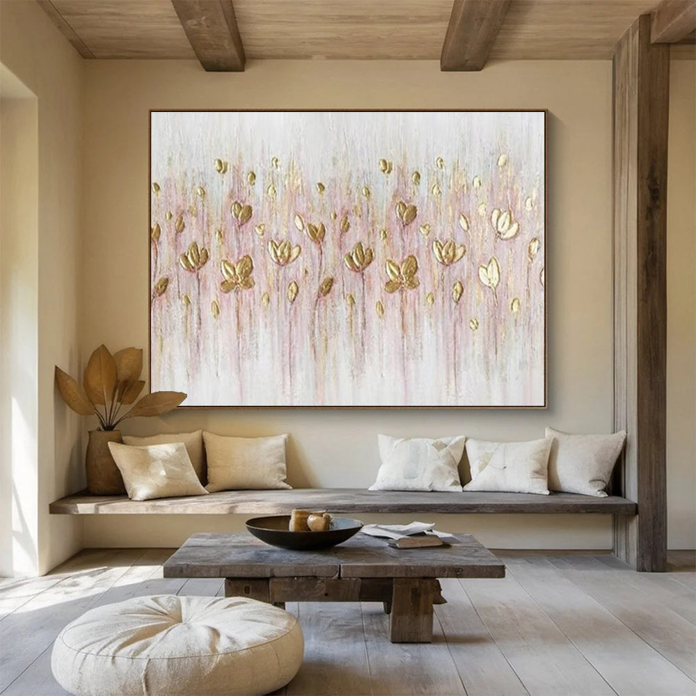 Elegant Large Abstract Mural for Living Room & Dining Room DKH875