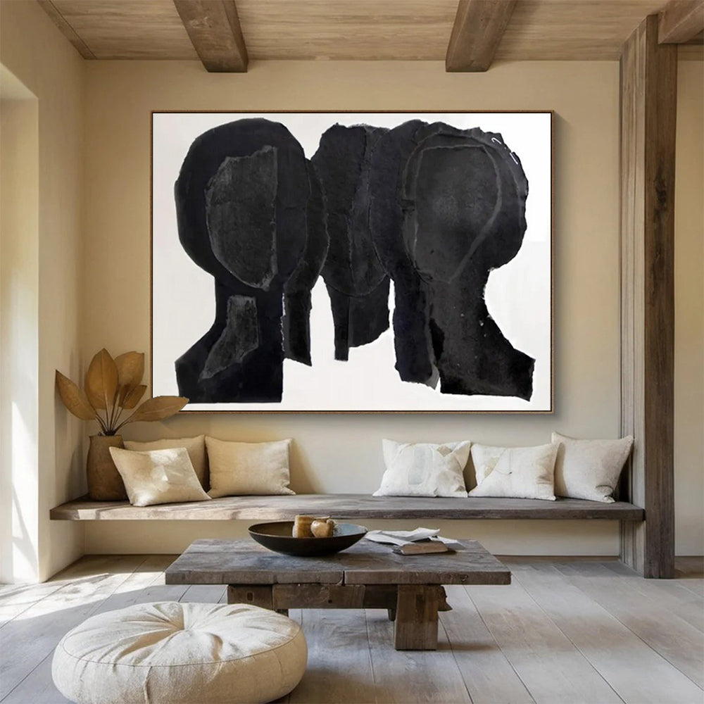 Poised Large Abstract Wall Decor for Hallway & Bar LargeART1780