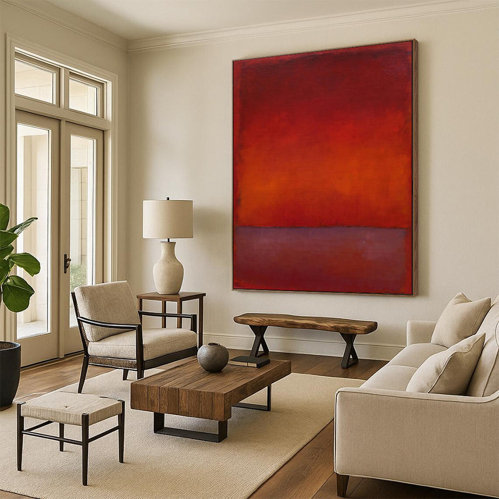 Ethereal & Mysterious Hand-Painted Personalized Abstract Painting for Entryway & Hotel LargeART1946