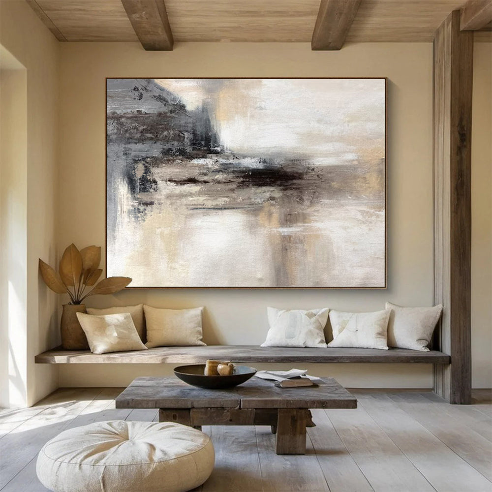 Zesty Abstract Artwork for Bedroom & Office LargeART1778