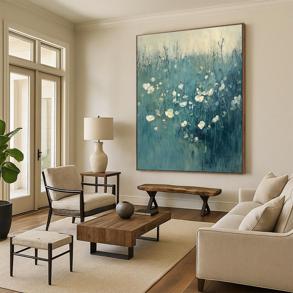 Hand-Painted Personalized Abstract Painting for Bedroom & Hotel LargeART1933