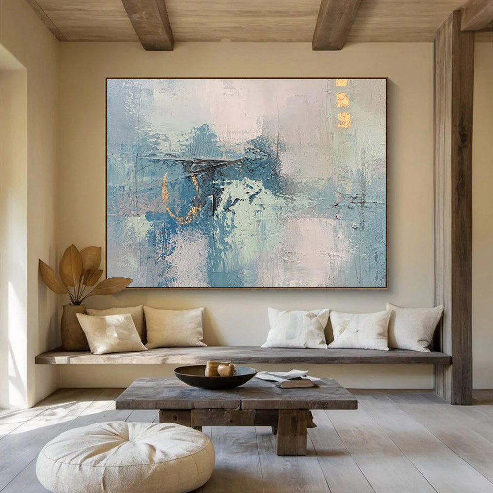 Colossal Handmade Textured Abstract Wall Decor for Emphasized Visuals DKH757