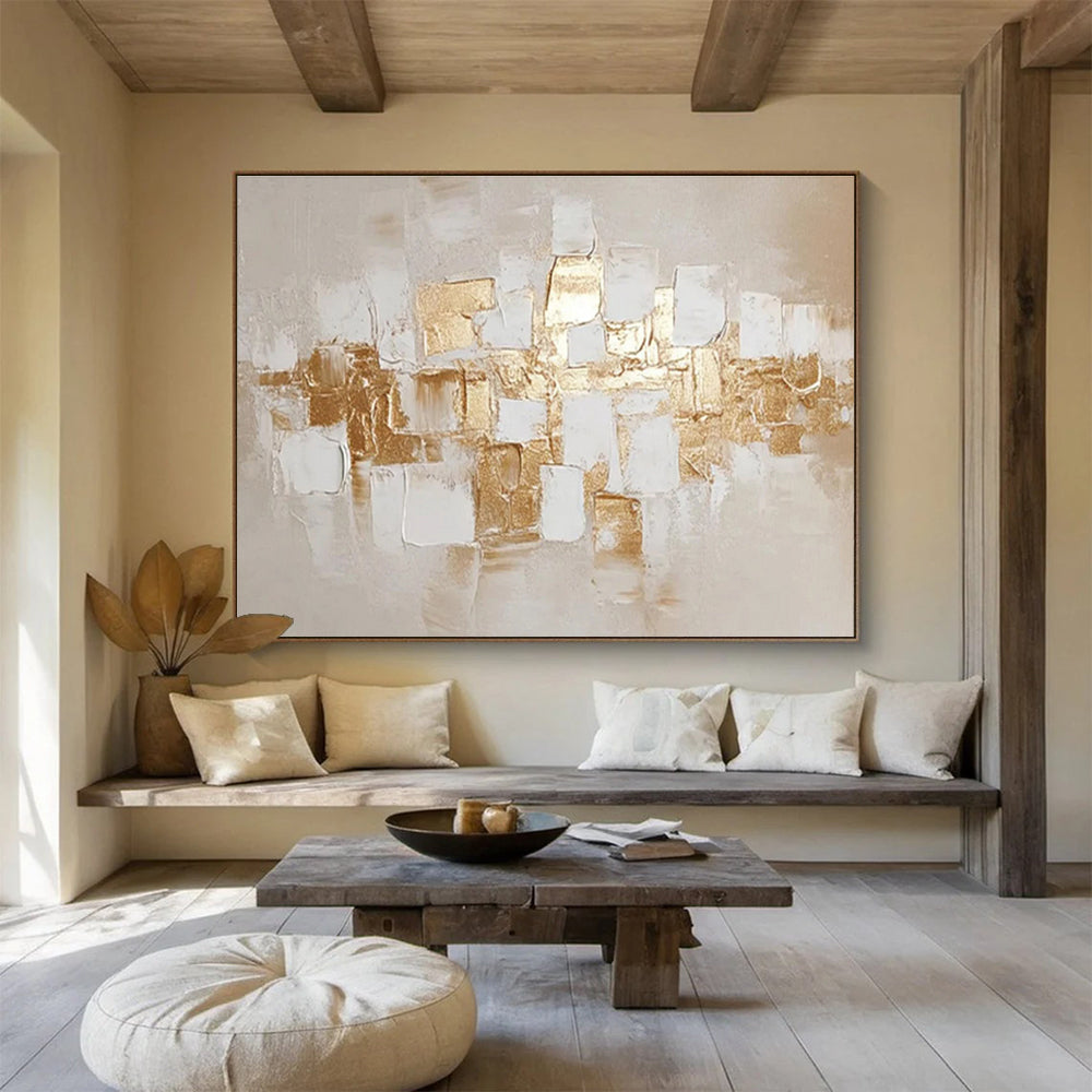 Immense - Sized Textured Abstract Art for Office & Bar DKH524