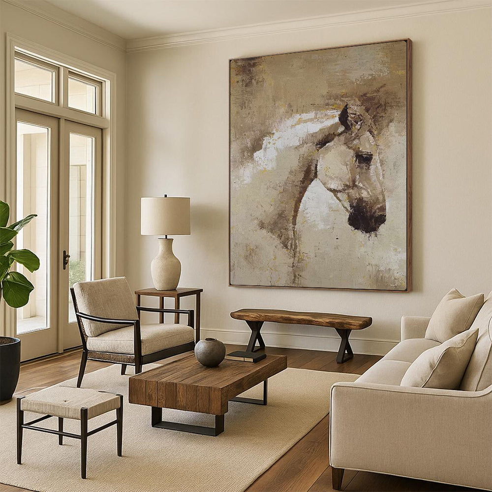 Massive Hand-Painted Abstract Wall Art for Bar & Hotel Lobby LargeART2176