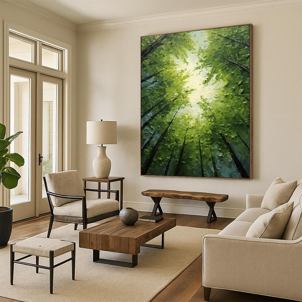 Custom Handmade Abstract Artworks: Big Sizes, Textured Styles for Bedroom & Living Room DTP266