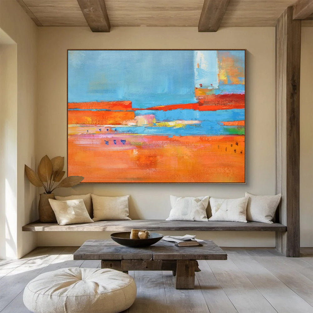 Grand - Scale Abstract Decor for Entryway & Bedroom DKH408