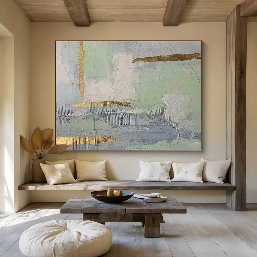 Exquisite Large - Sized Abstract Canvas for Bedroom & Dining Room DKH179