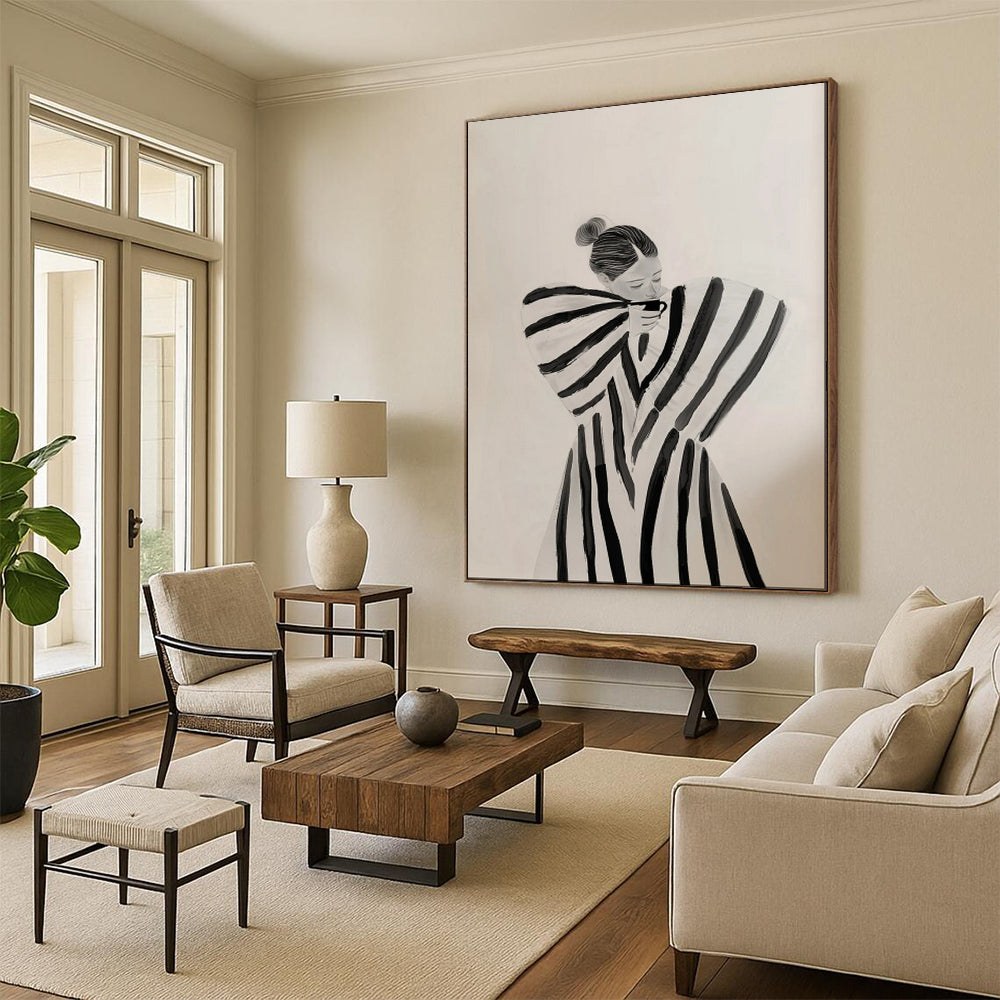 Luminous & Radiant Abstract Canvas Art for Living Room & Office LargeART2038