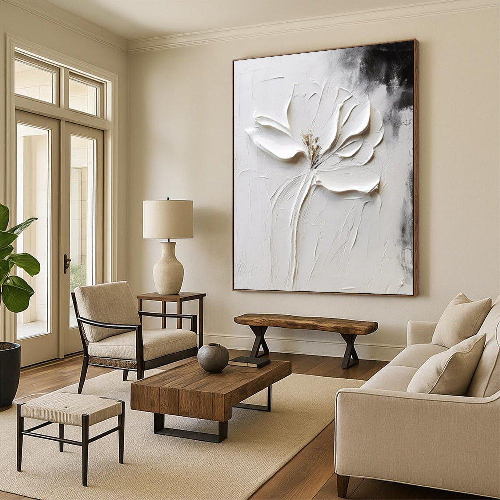 Massive-Scale Hand-Painted Abstract Canvases for Bar & Event Space LargeART2217