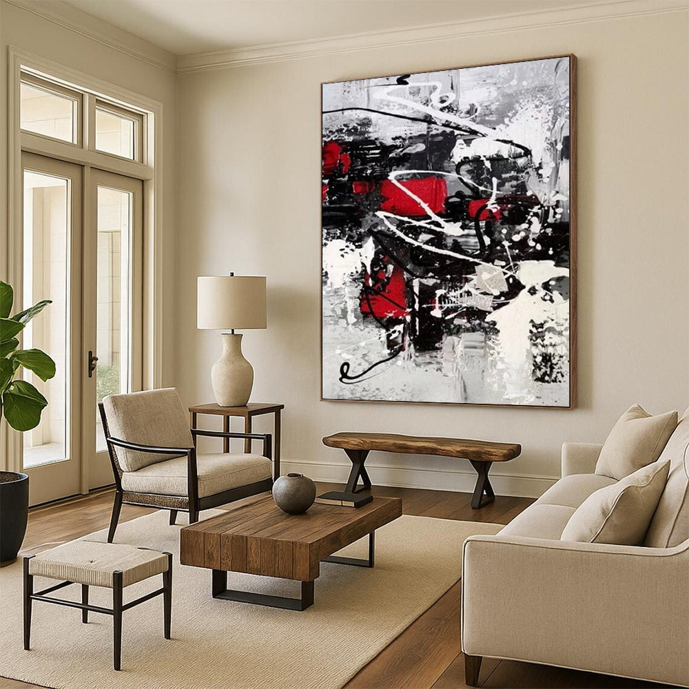 Custom Textured Abstract Creations for Bedroom & Office DTP383