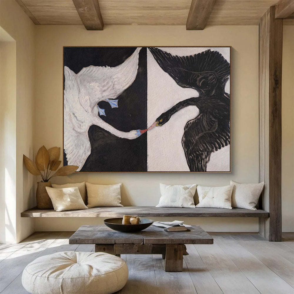 Hand-Painted Bespoke Wall Art for Bedroom & Dining Room DKH125