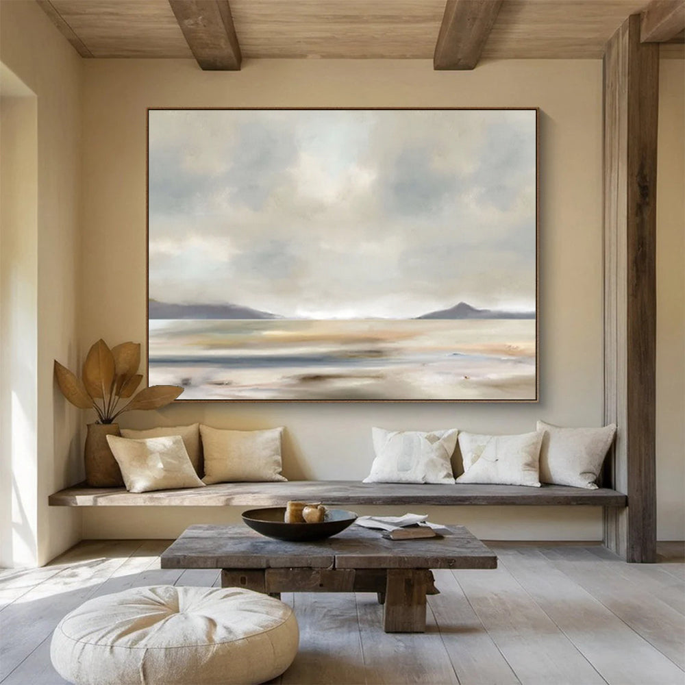 “Inspiring Echoes” Immense Abstract Artwork for Entryway & Office DKH359