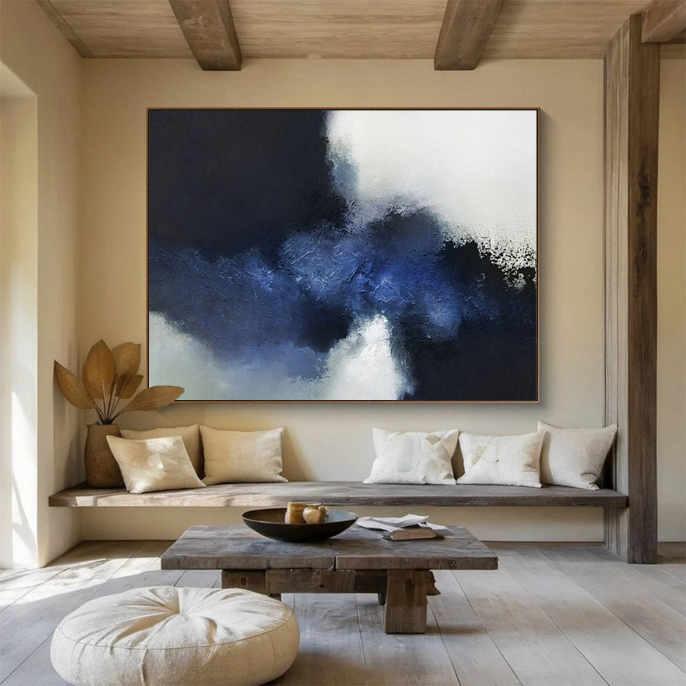 Extra - Large Abstract Painting for Entryway & Hotel LargeART1661