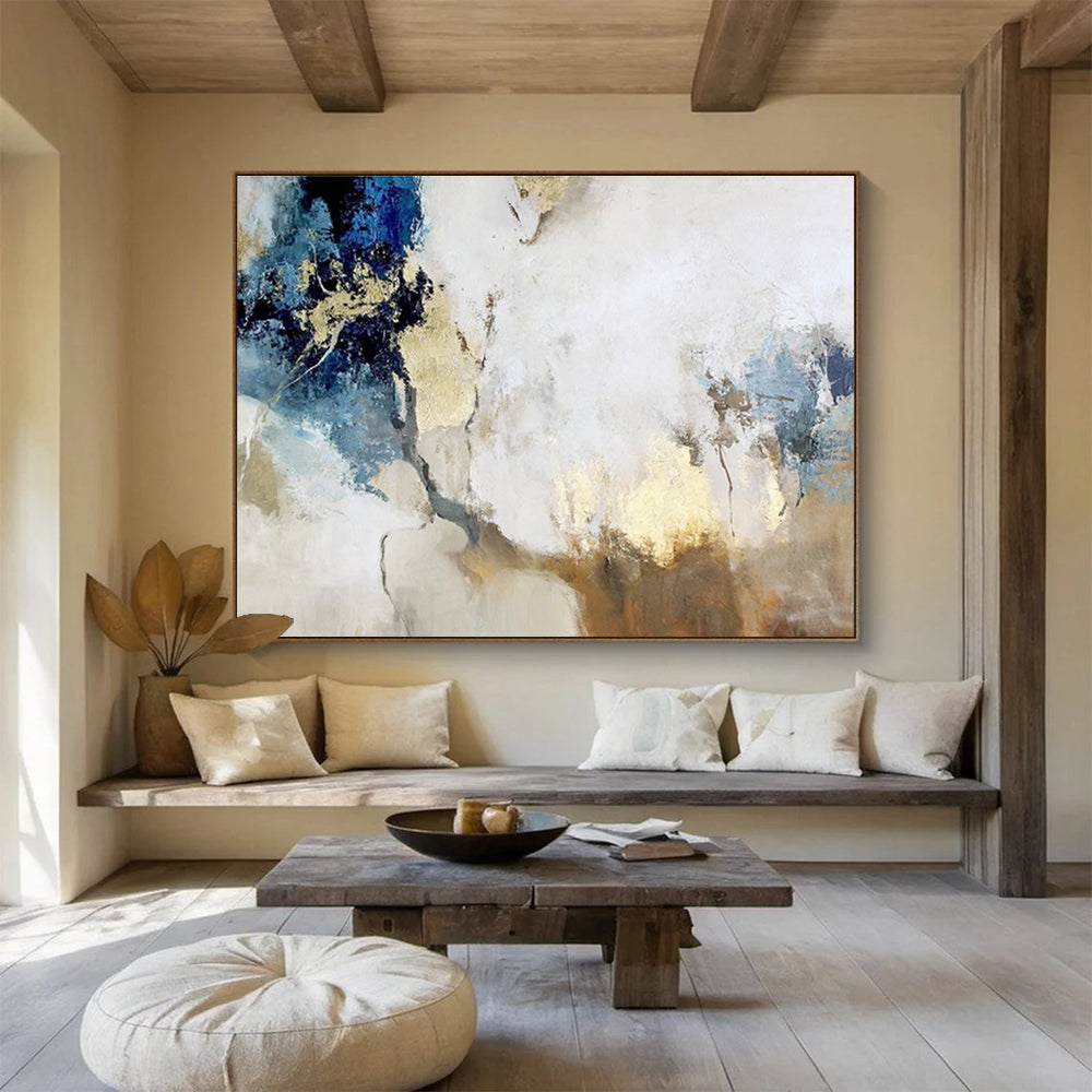 Massive Textured Abstract Canvas for Entryway & Office DKH509