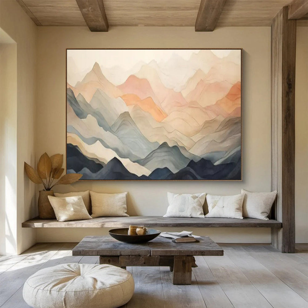 Elegant Large Abstract Wall Decor for Hallway & Bar LargeART1696