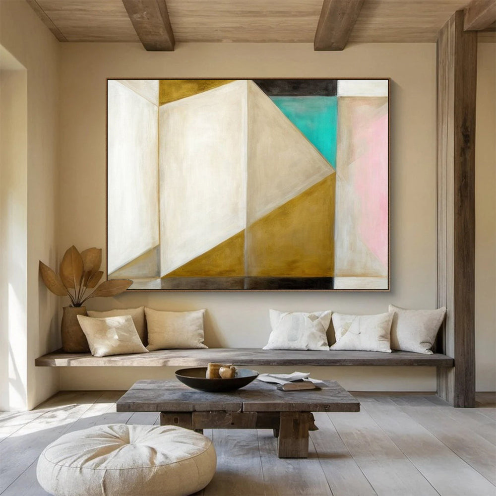 Theatrical Oversized Abstract Canvas for Living Room & Dining Room LargeART1779