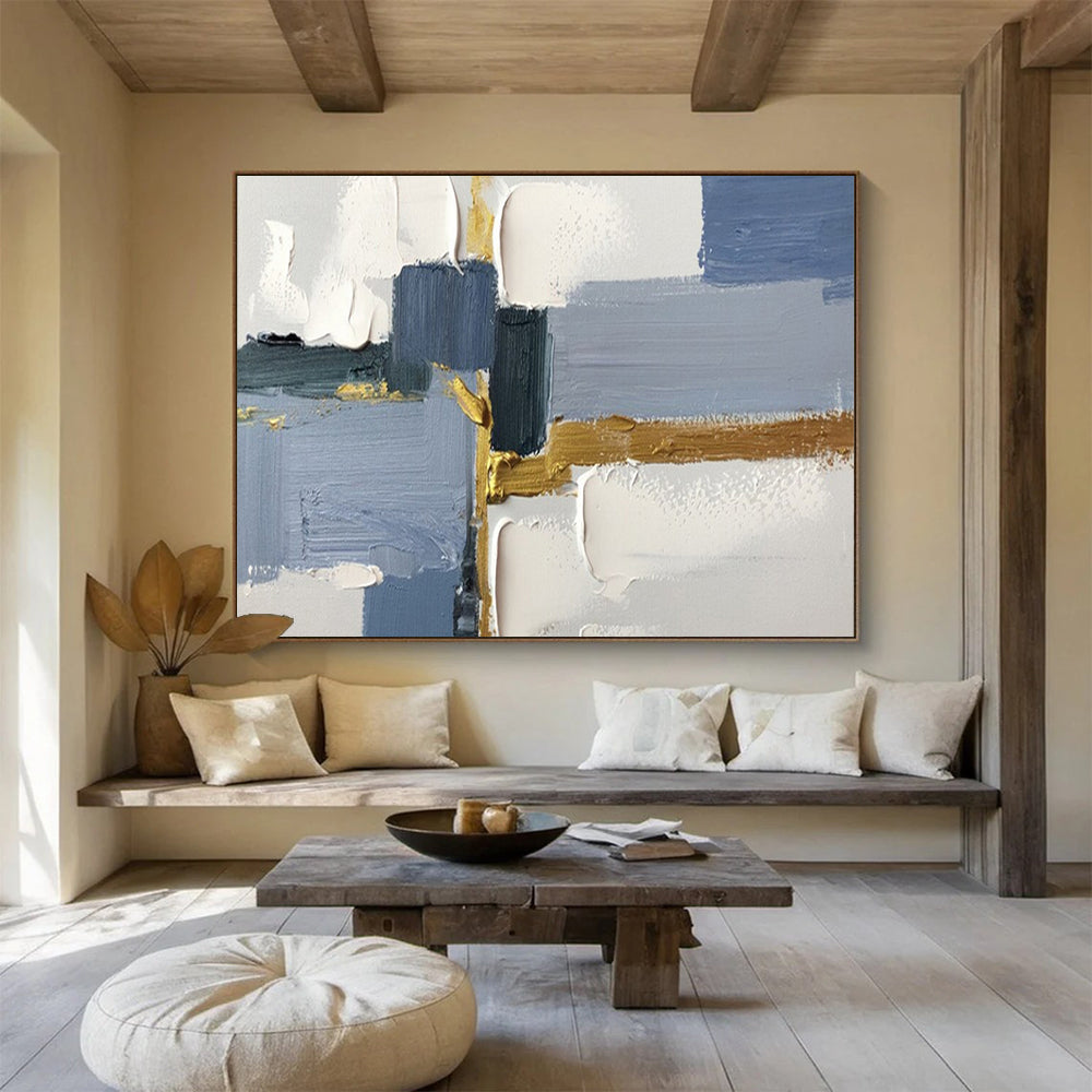 Enormous Abstract Wall Art for Entryway & Living Room LargeART1562