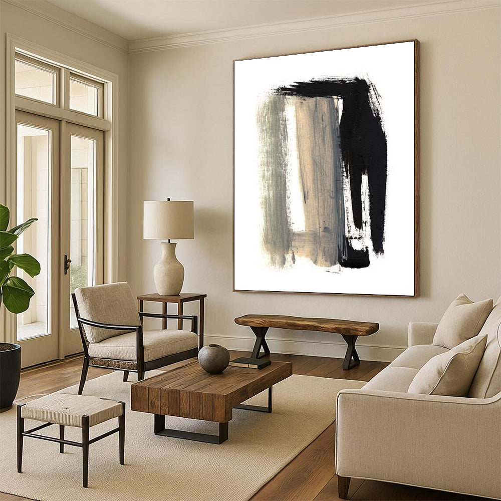 Scaled Textures: Immense - Sized Custom Abstract Artwork for Bedroom and Bar DTP157