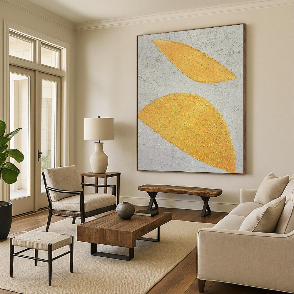Breathtaking Custom - Rendered Textured Canvas Abstract for Hotel Suite & Entryway DKH1074