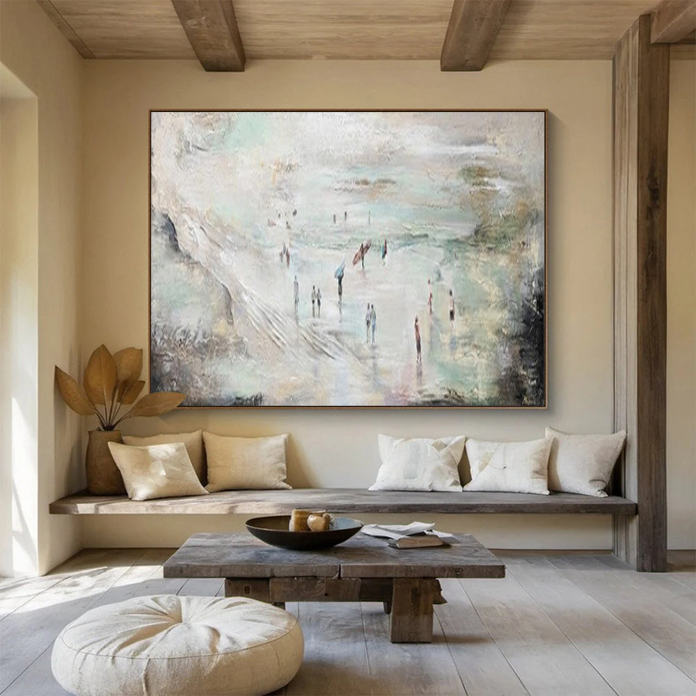 Seraphic Abstract Canvas for Bedroom & Living Room LargeART1774