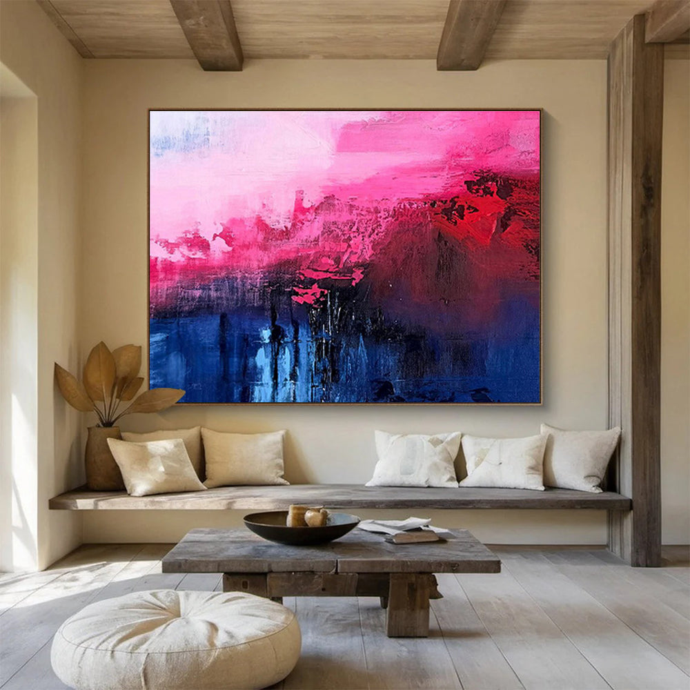 “Innovative Horizons” Vast Abstract Painting for Office & Bar DKH268