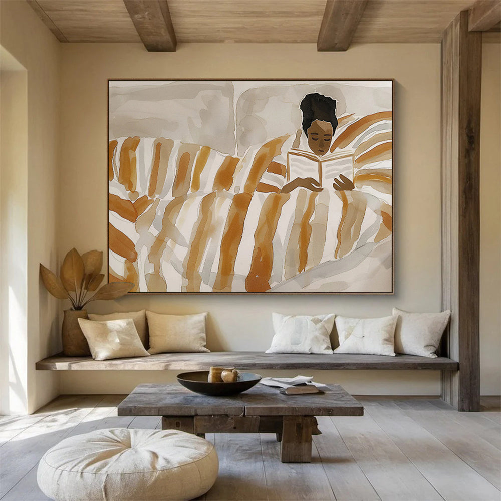 “Harmonic Balance” Large - Format Abstract Painting for Entryway & Living Room DKH230