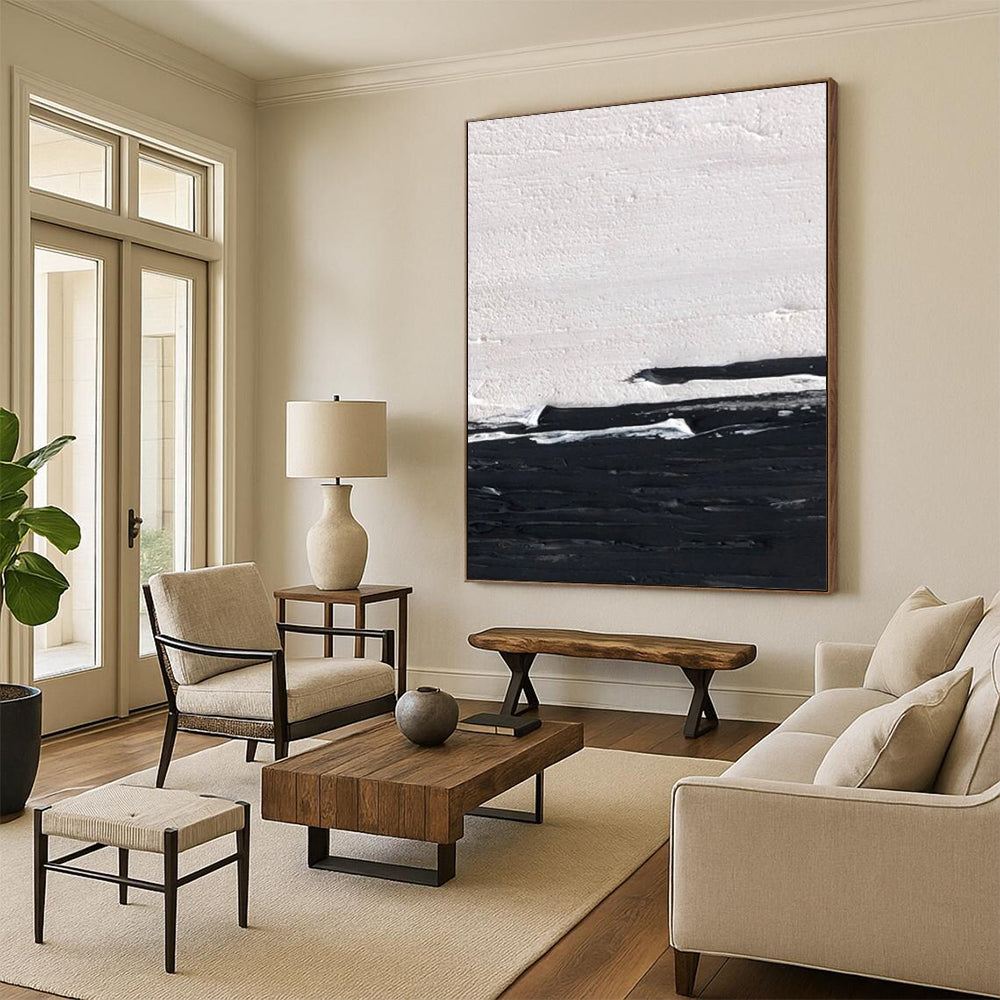 Large Custom Abstract Artworks with Textured Styles for Hotel & Entryway DTP402