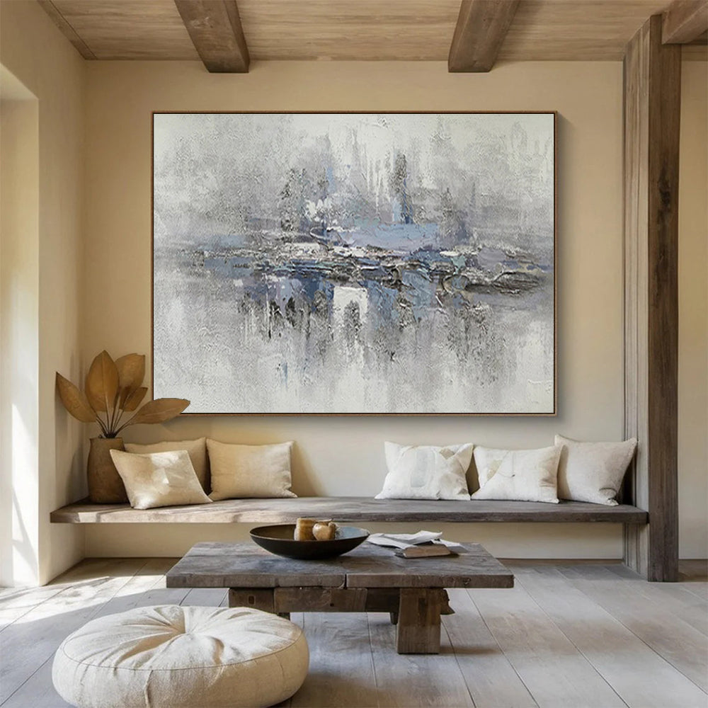 “Abstract Odyssey” Oversized Abstract Mural for Hallway & Office DKH349