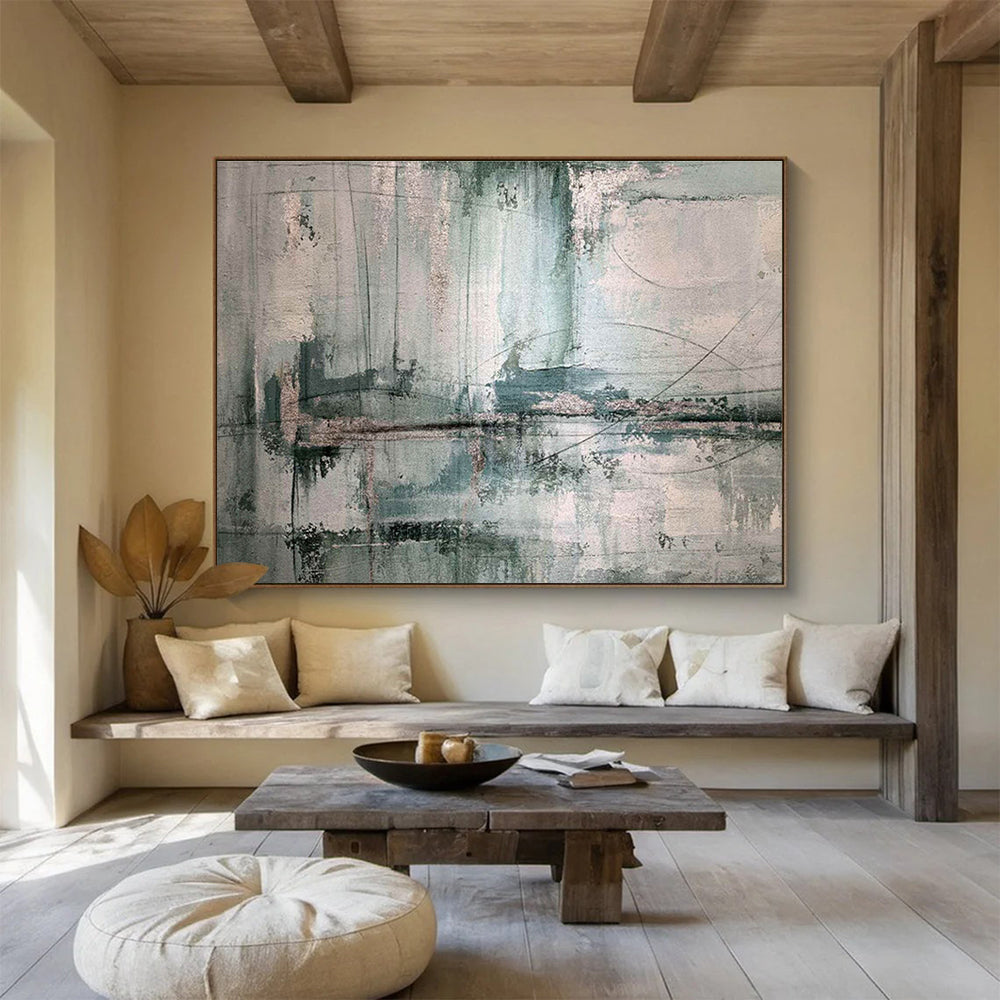 Magnificent Massive Abstract Painting for Entryway & Office DKH178