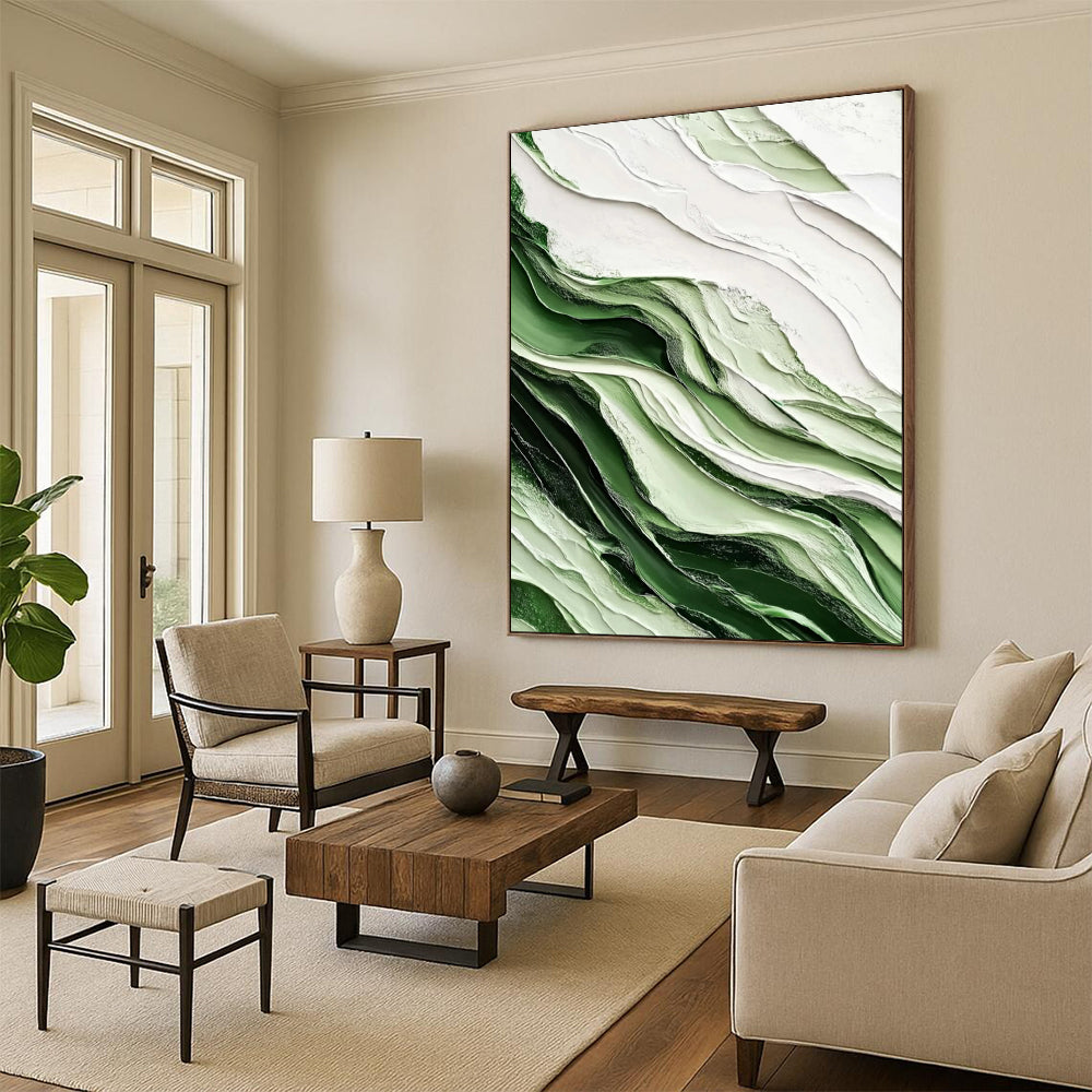 Sophisticated Textured Abstract Wall Art for Office & Reception Area LargeART2069