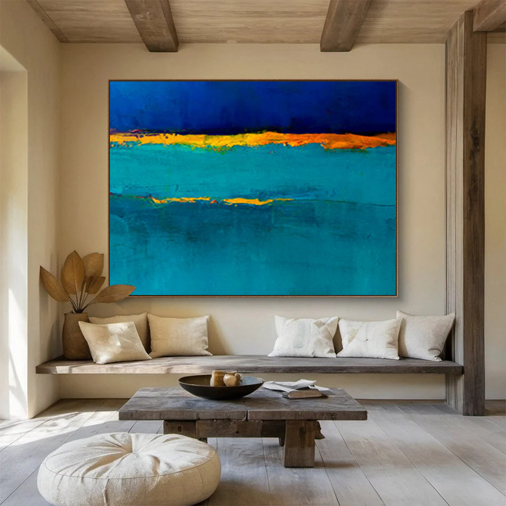 Massive - Scale Abstract Mural for Bar & Entryway DKH383