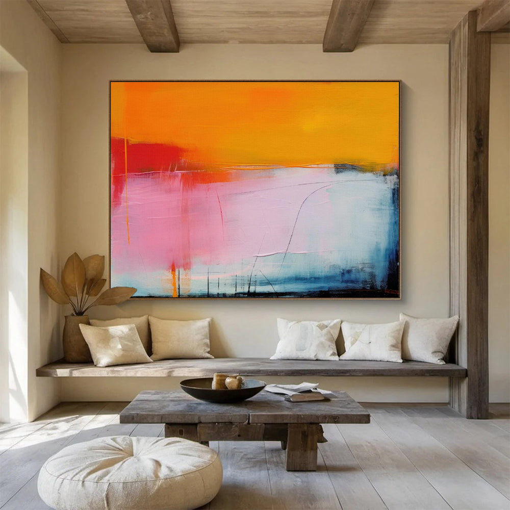 Grand Textured Abstract Canvas for Hallway & Living Room DKH499