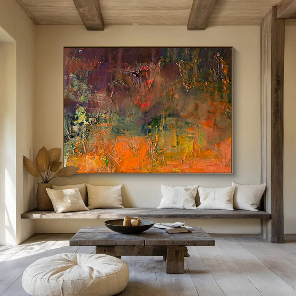 Grand Abstract Painting for Entryway & Living Room DKH370