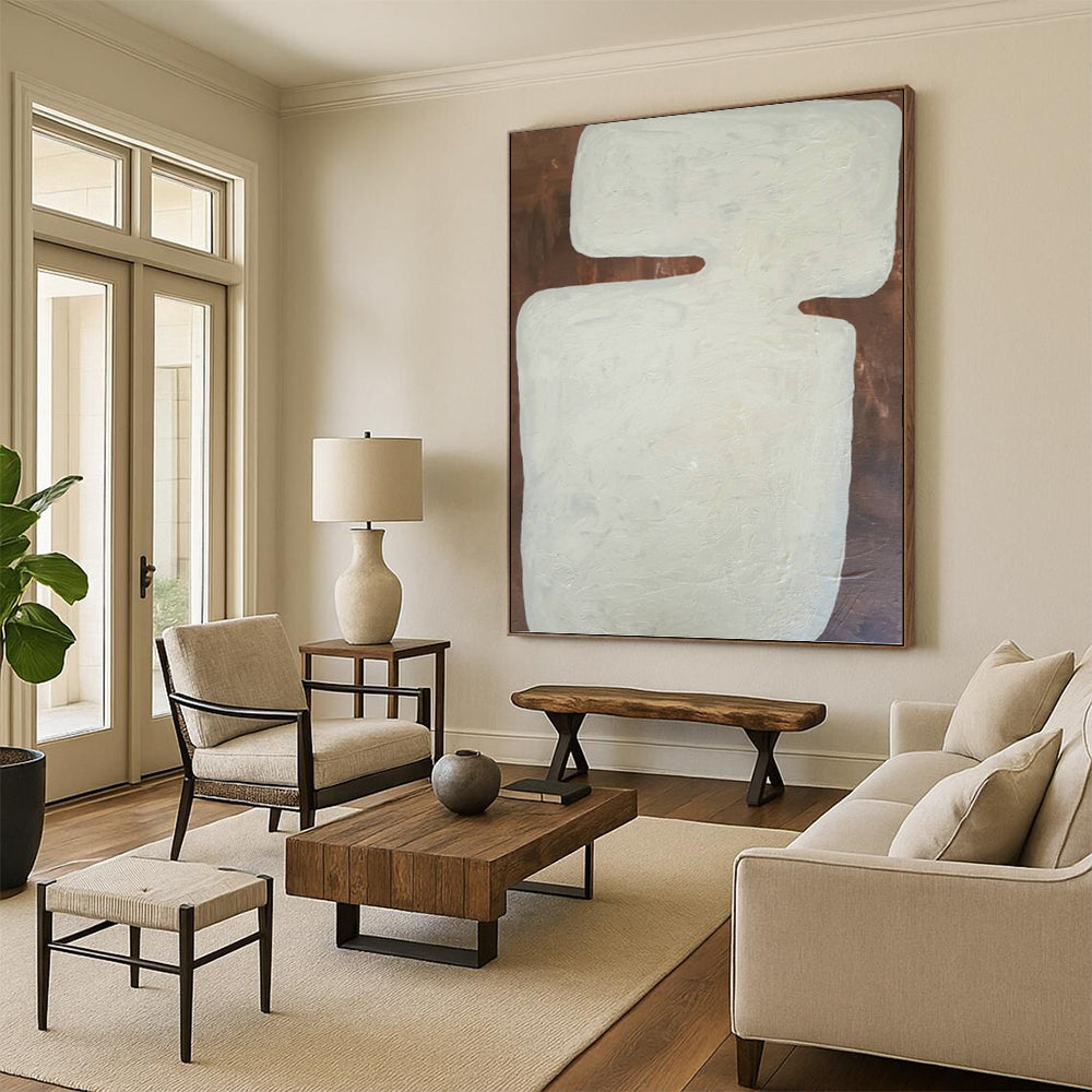 Breathtaking Custom - Rendered Textured Canvas Abstract for Bar & Bedroom DKH1082