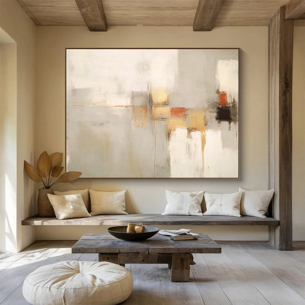 “Vivid Horizons” Grand Abstract Art for Bar & Living Room DKH348