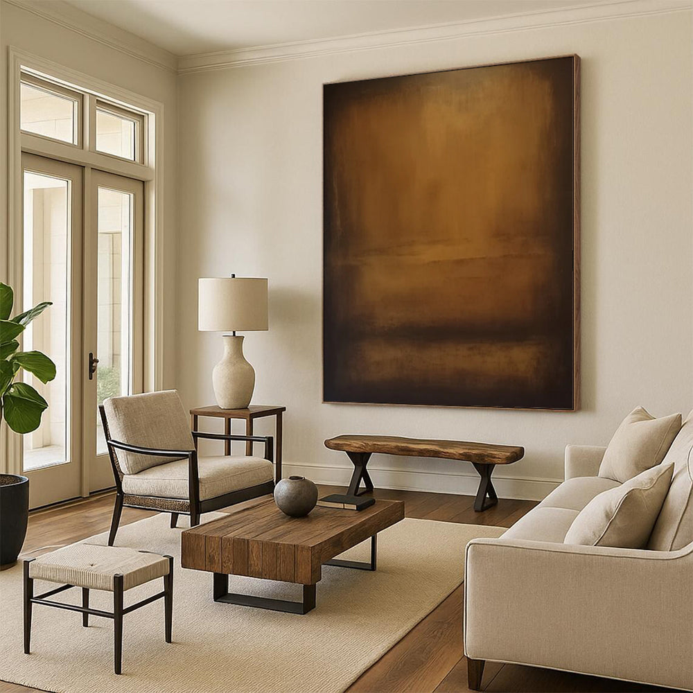 Handmade Large-Scale Abstract Art for Office & Hallway DTP372