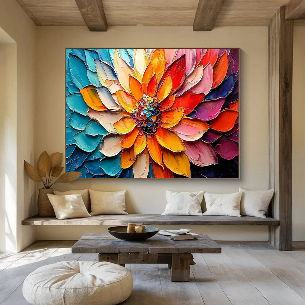 Ethereal Large Abstract Canvas for Living Room & Bedroom LargeART1766
