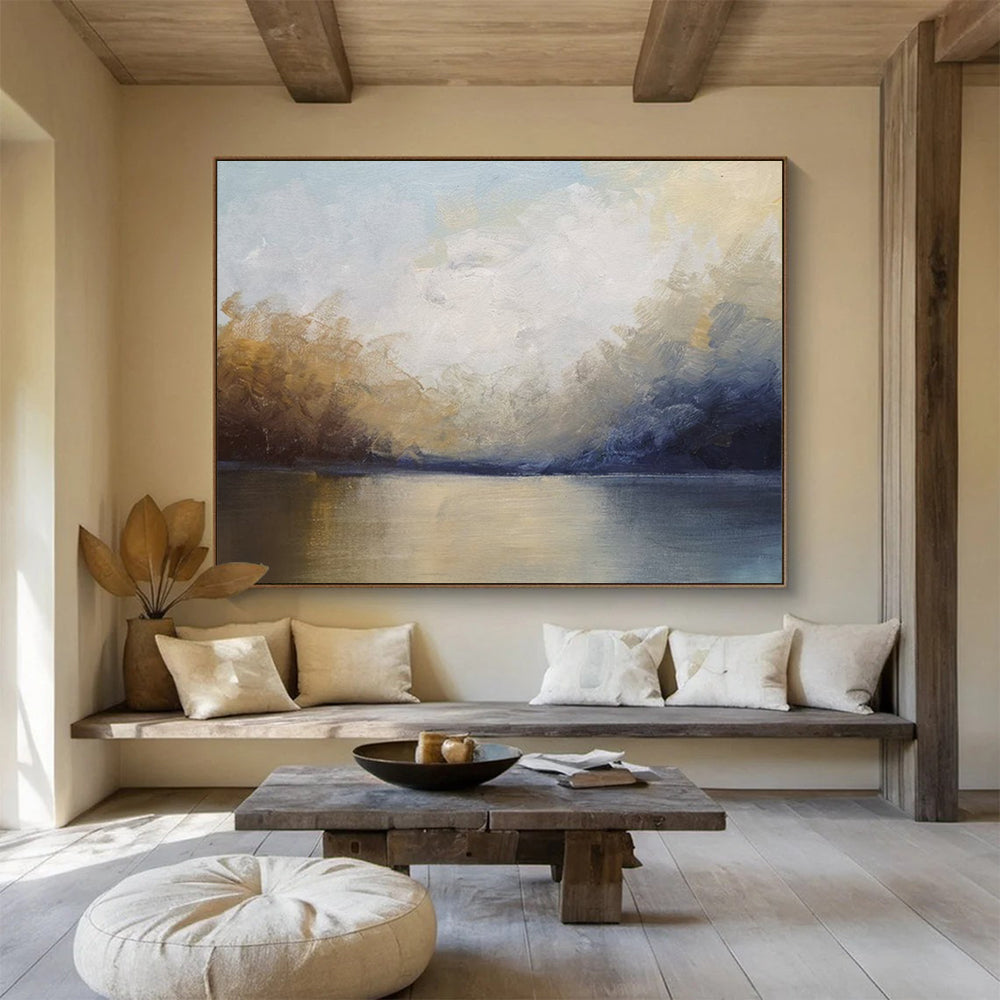 Misty Lake at Dusk - Serene Bedroom Escape DLZ041