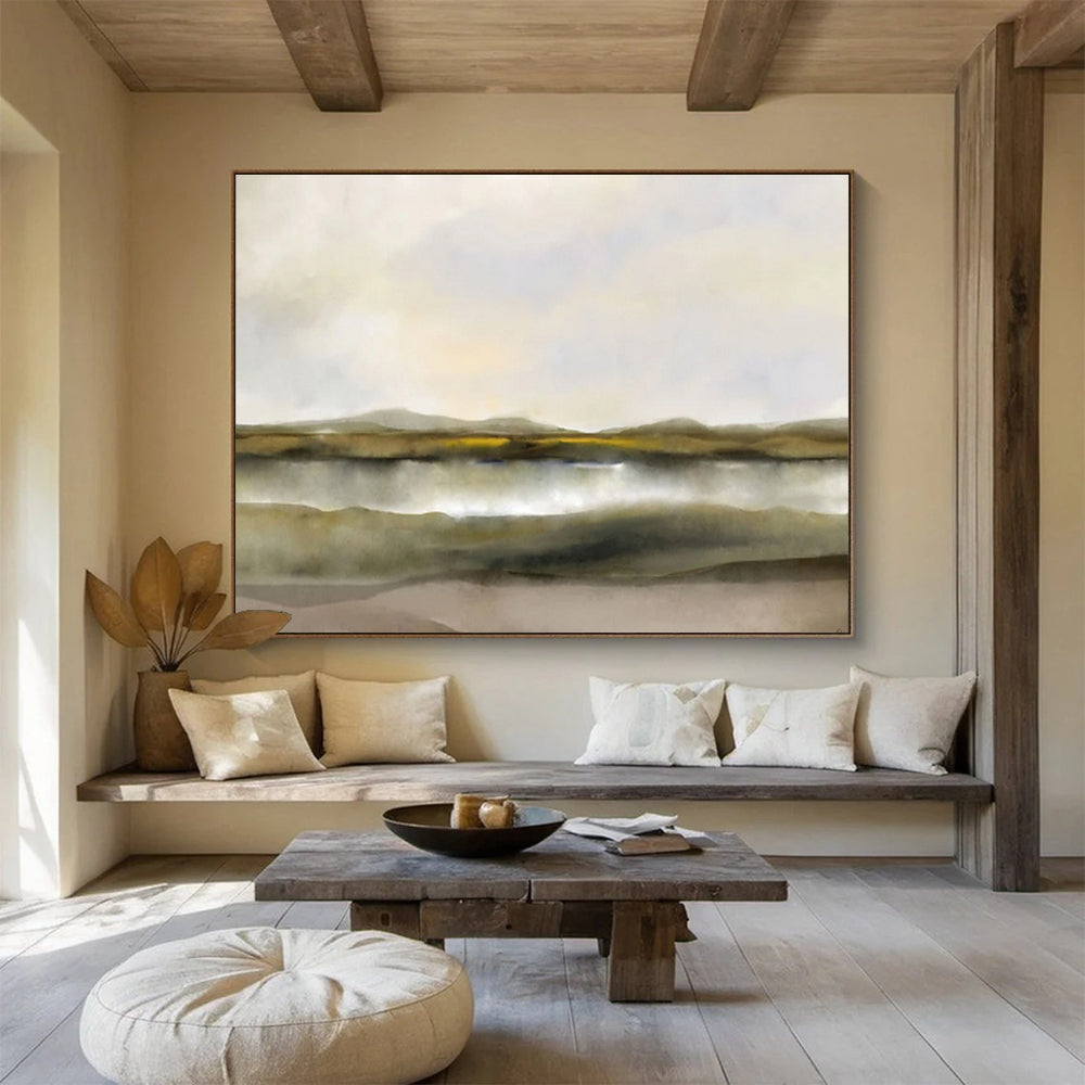 “Vibrant Reflections” Vast Abstract Wall Art for Bar & Living Room DKH361