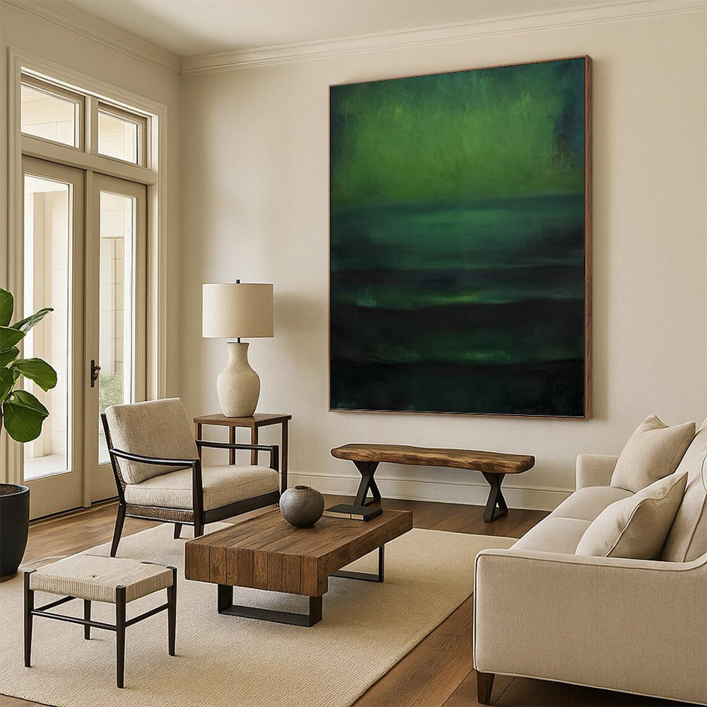 Enormous Hand - Painted Textured Abstract Artwork for Dining Room & Hotel DKH1189