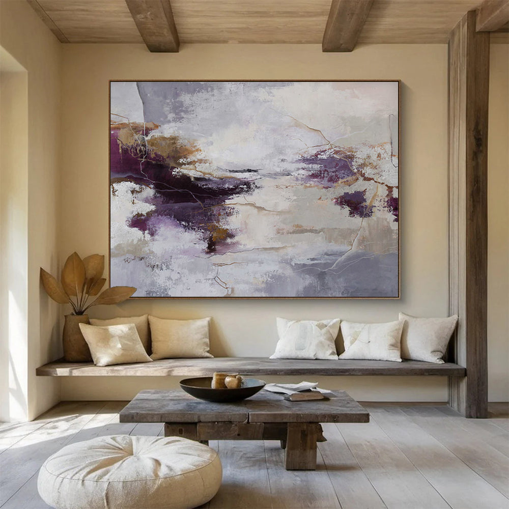 Tailored Hand-Painted Large Artwork for Bedroom & Entryway DKH134