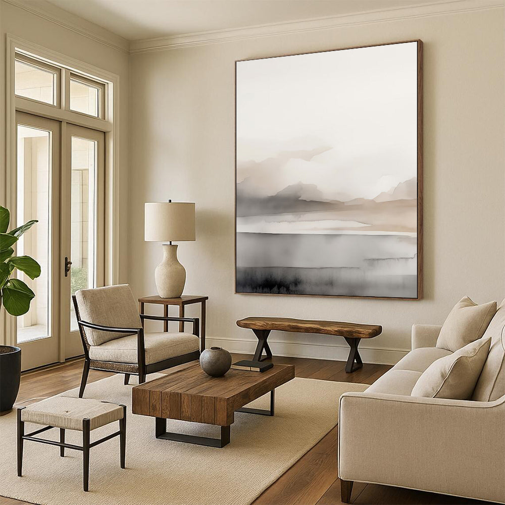 Elegant Textured Abstract Wall Art for Dining Room & Banquet Hall LargeART2060