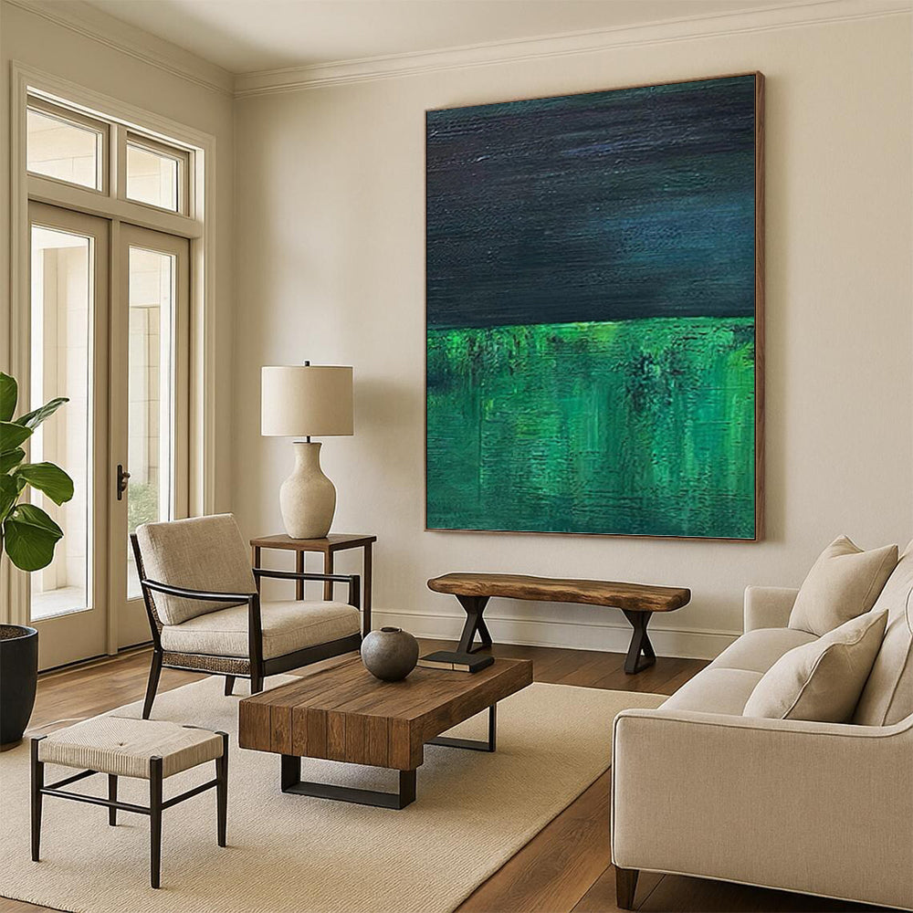 Immense Hand - Painted Textured Abstract Painting for Hallway & Dining Room DKH1201