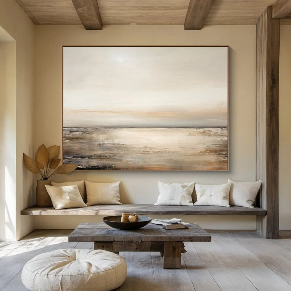 Statement-Making Large Abstract Wall Art for Living Room & Office LargeART1572