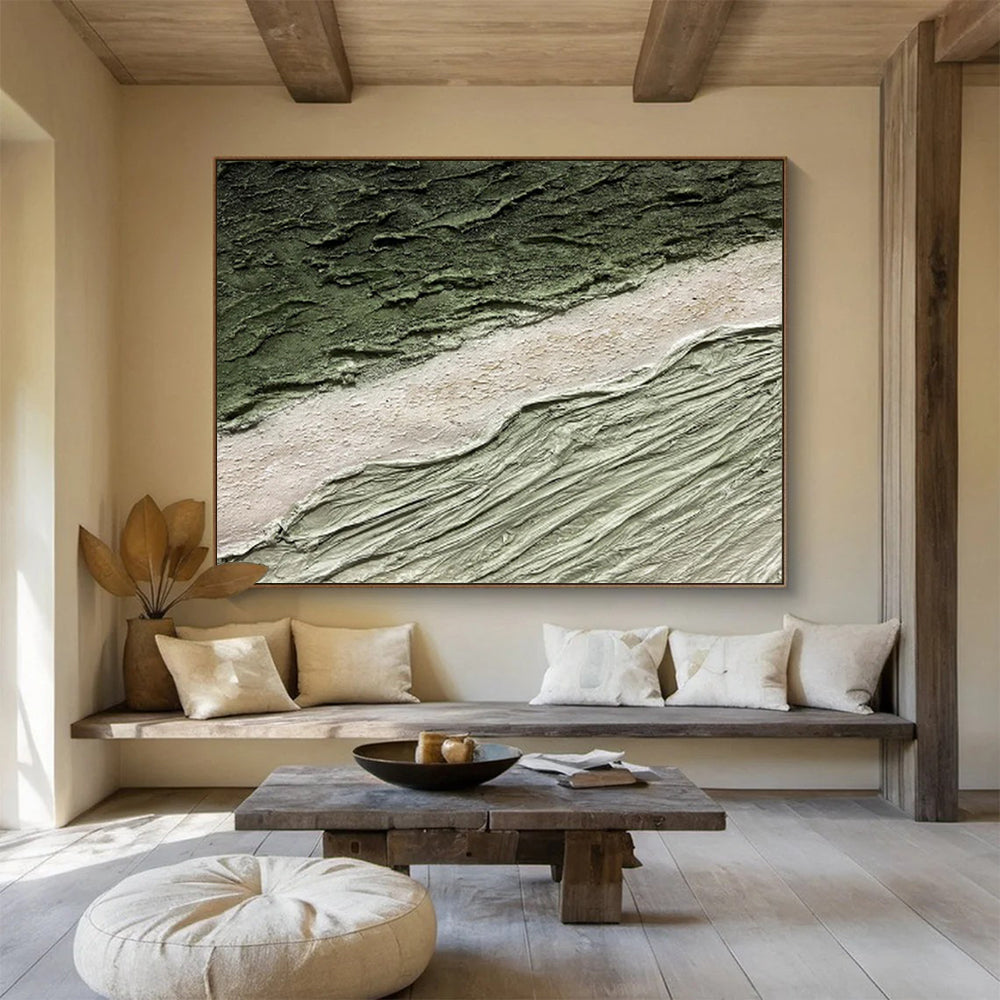 Large Custom Abstract Painting for Living Room DKH001