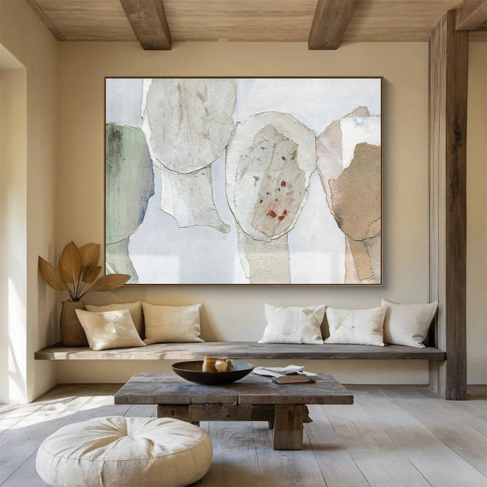 Resplendent Grand - Sized Abstract Painting for Entryway & Hotel LargeART1781