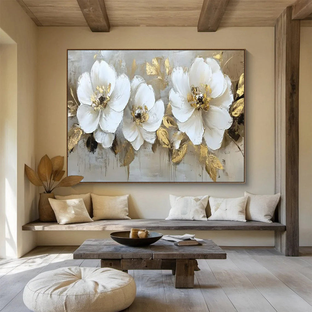 Tranquil Large - Scale Abstract Canvas for Bedroom & Entryway LargeART1705