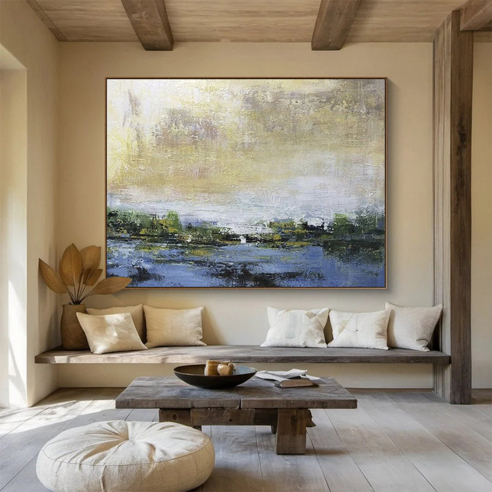 Breathtaking Giant Abstract Canvas for Bedroom & Entryway DKH195